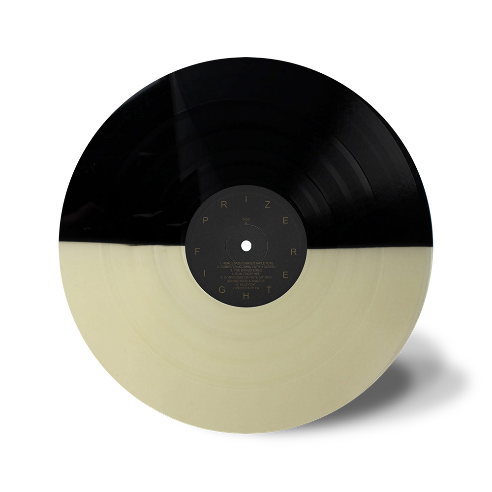 Prizefighter: 'Badlands' Black & Clear Vinyl - Mumford & Sons