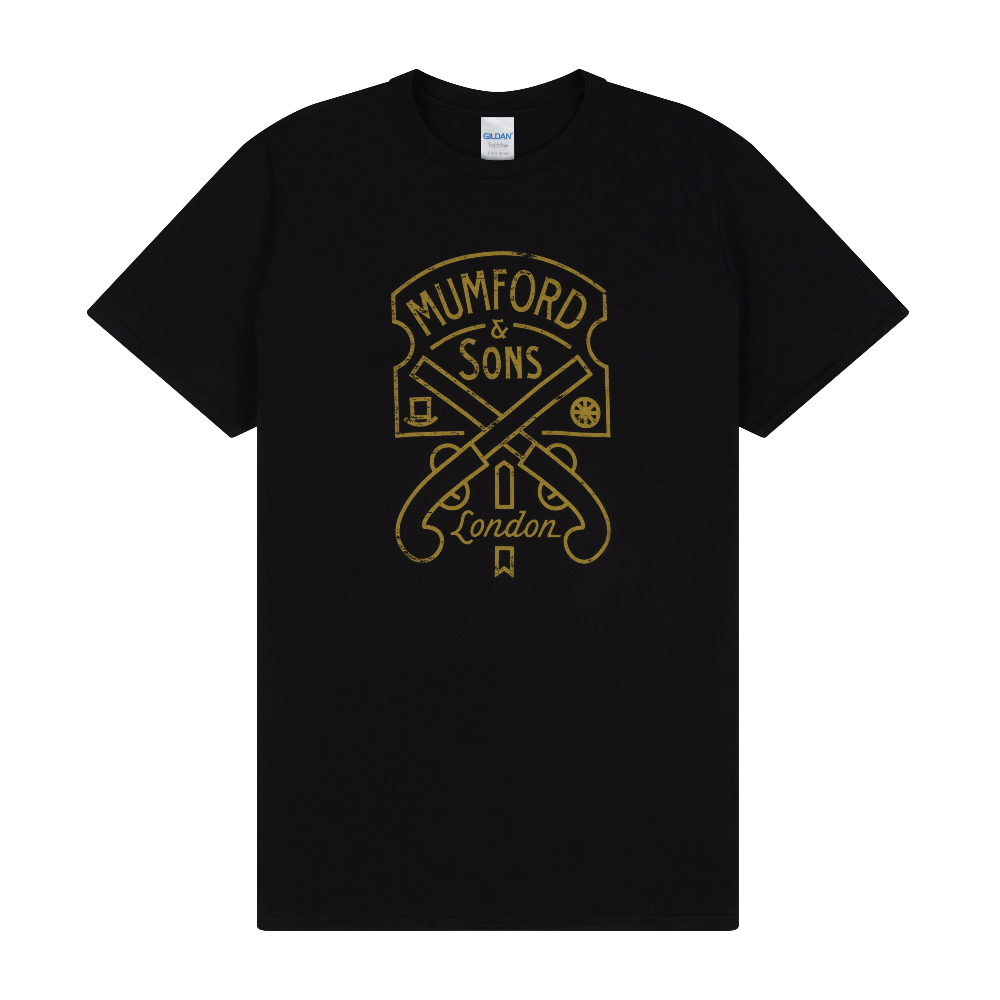 Pistol Label T-Shirt Front