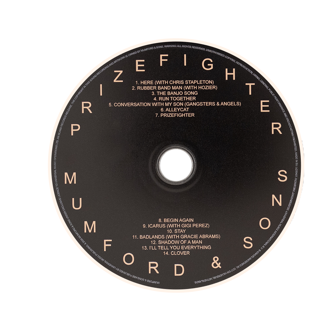 Prizefighter: CD - Mumford & Sons Official Store Prizefighter: CD - Mumford & Sons Official Store
