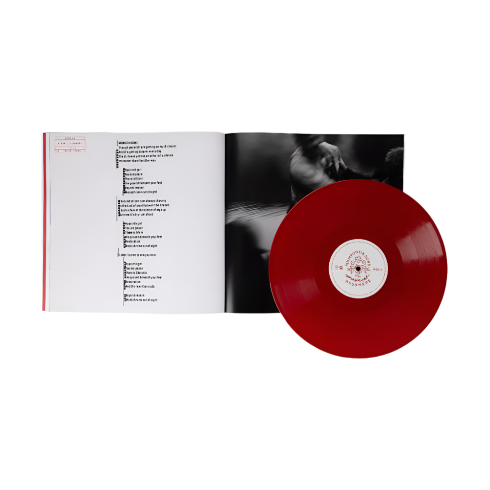 RUSHMERE: 'Almost Places Recycled Red Vinyl' Deluxe LP (Signed) 10