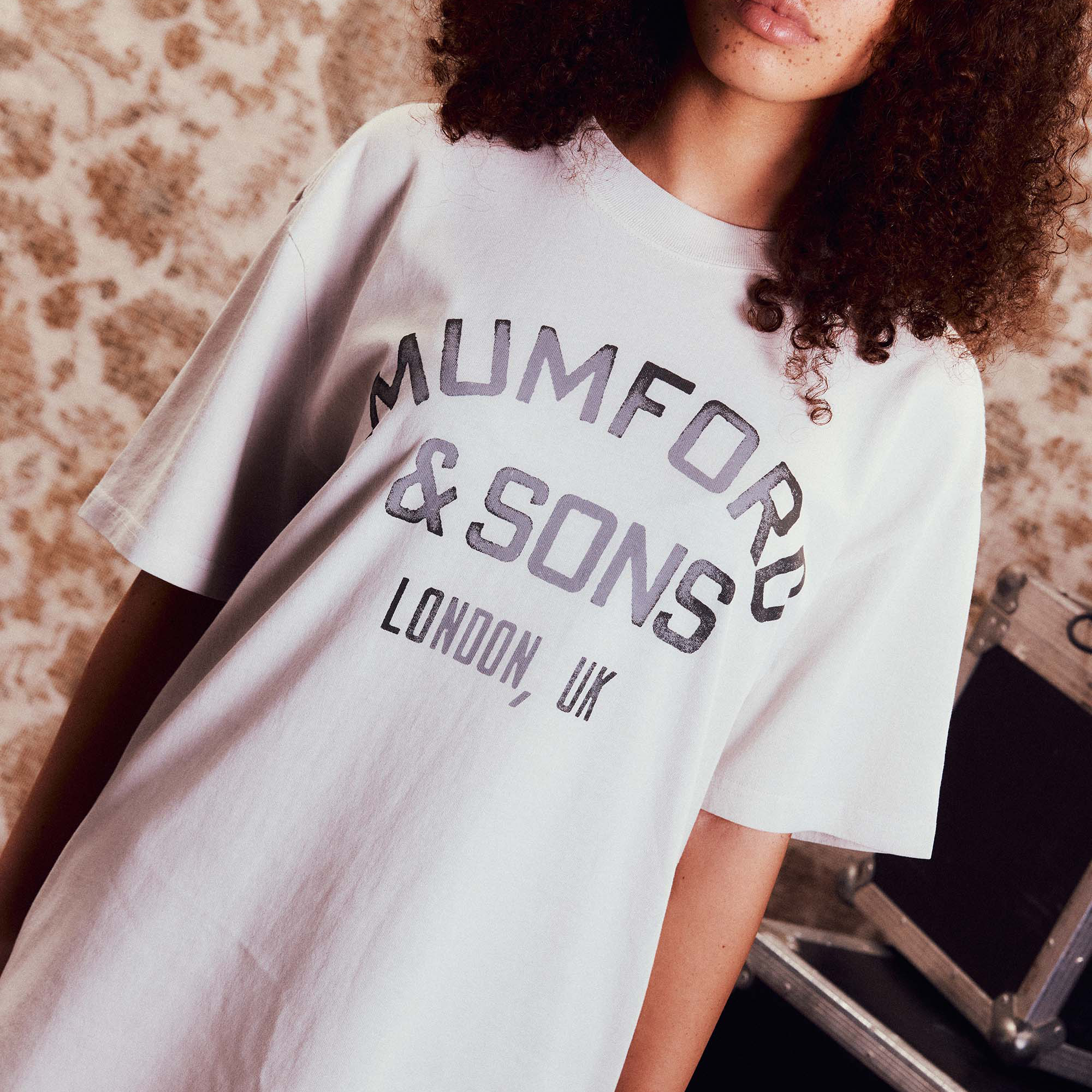 Ivory Vintage Logo T-Shirt Lifestyle 1