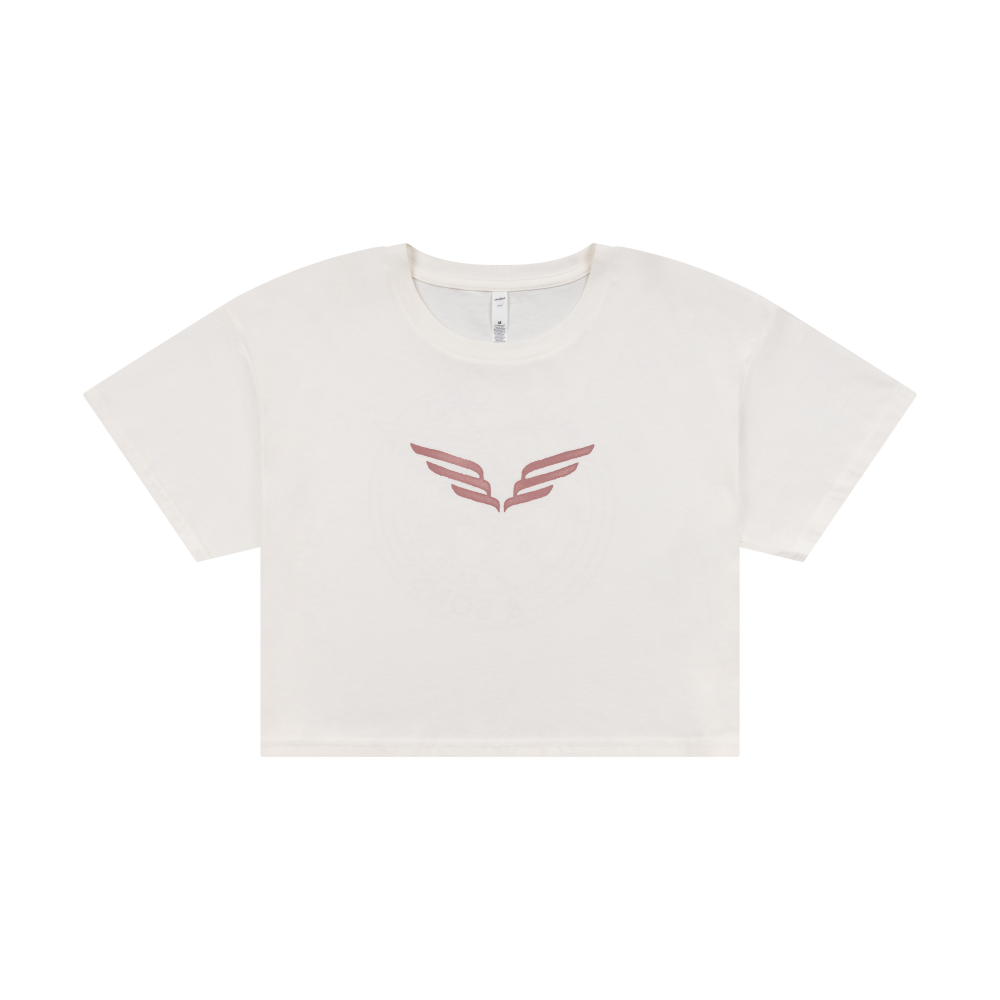 Off-White Wings Pegasus Cropped T-Shirt - Mumford & Sons Official