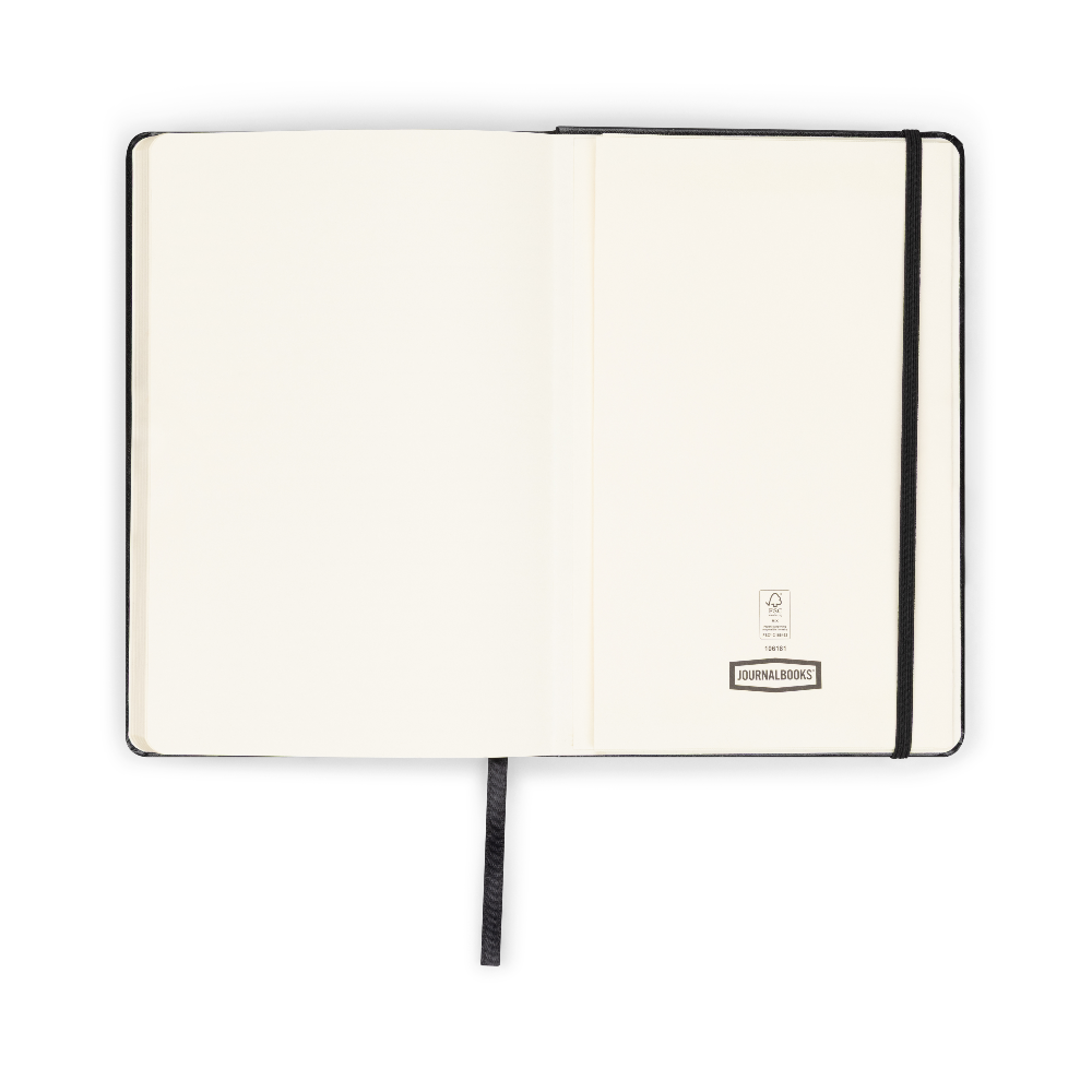 Black Embossed Rushmere Stamp Notebook 2