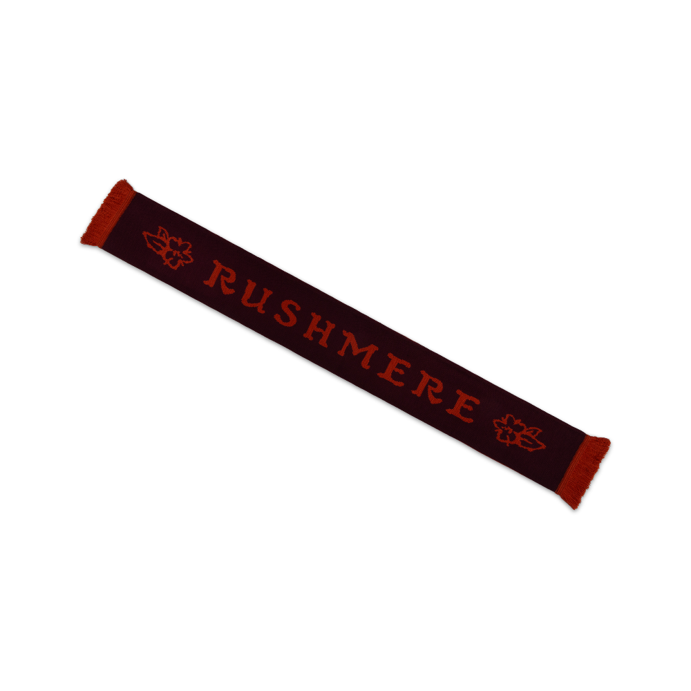 Maroon RUSHMERE Scarf 2