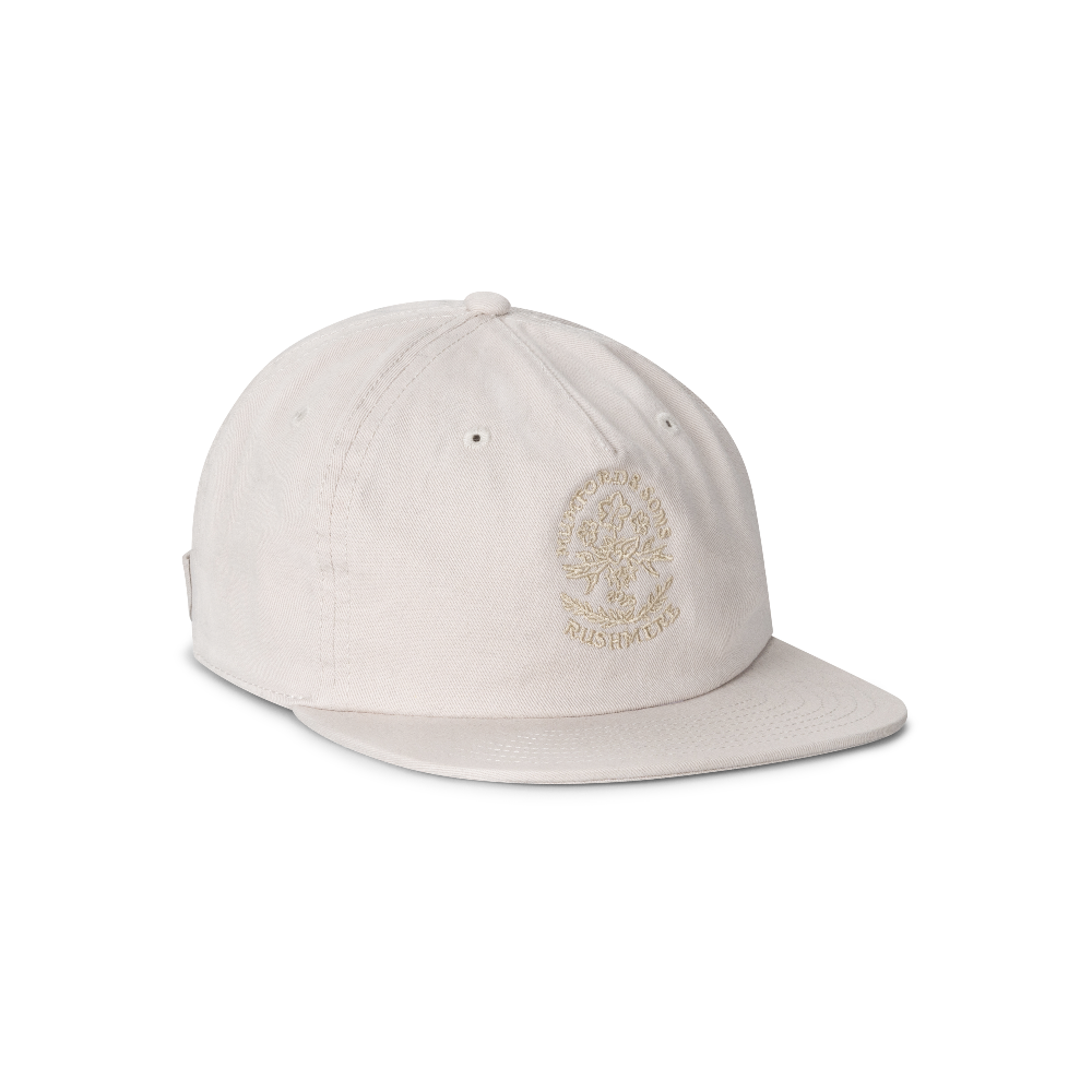 Bone Embroidered Five Panel Cap 2
