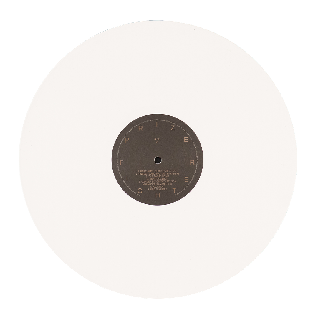 Prizefighter: 'Begin Again' White Vinyl - Mumford & Sons Official