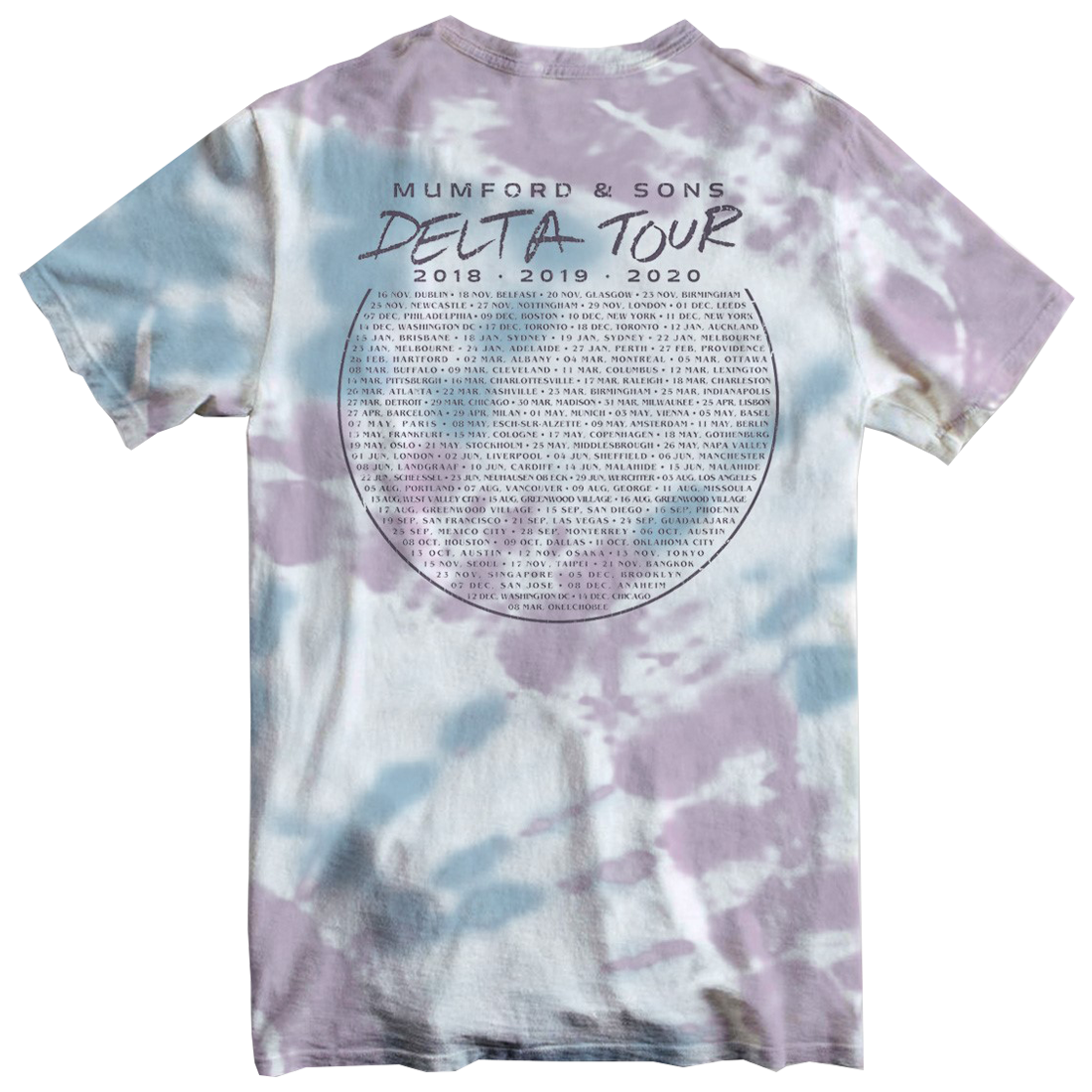 DELTA TOUR CUSTOM DYED T-SHIRT