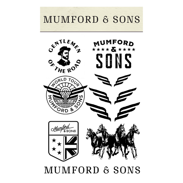 mumford and sons logo font