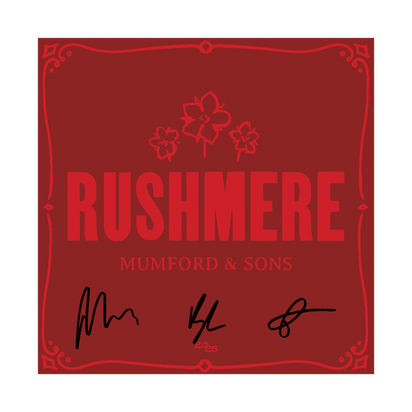 RUSHMERE: 'Almost Places Recycled Red Vinyl' Deluxe LP (Signed ...