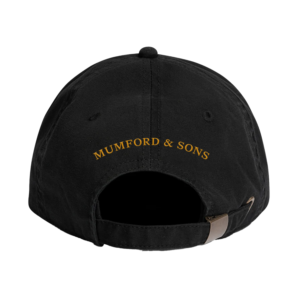 Black / Gold Prizefighter Embroidered Cap Back
