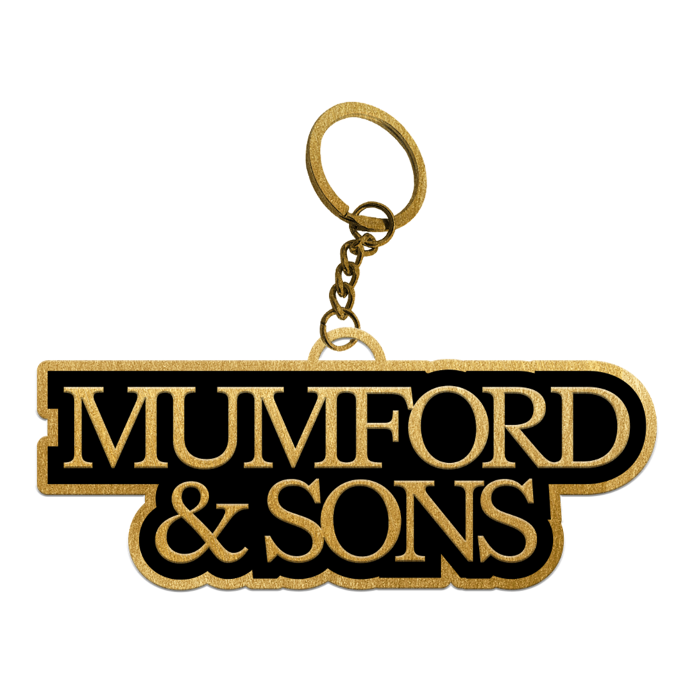 Gold Logo Key Chain