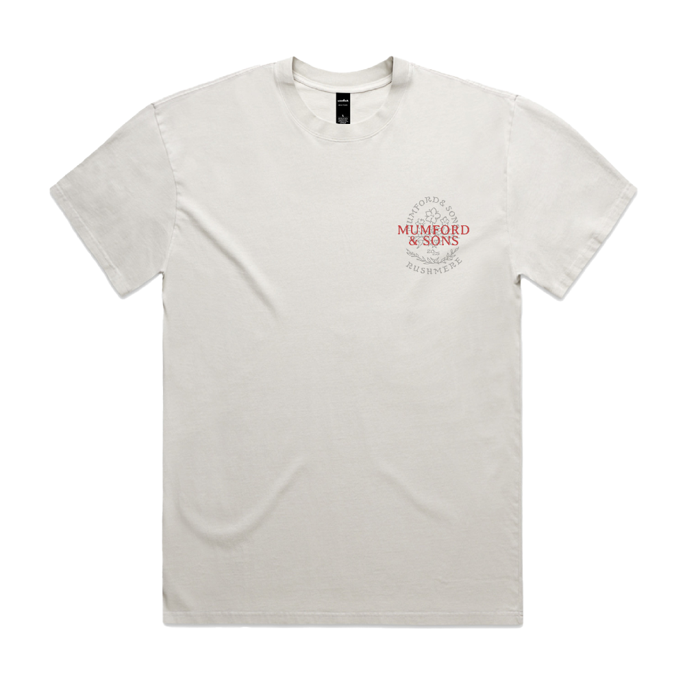 Bone Stamp Print North America Tour T-Shirt Front