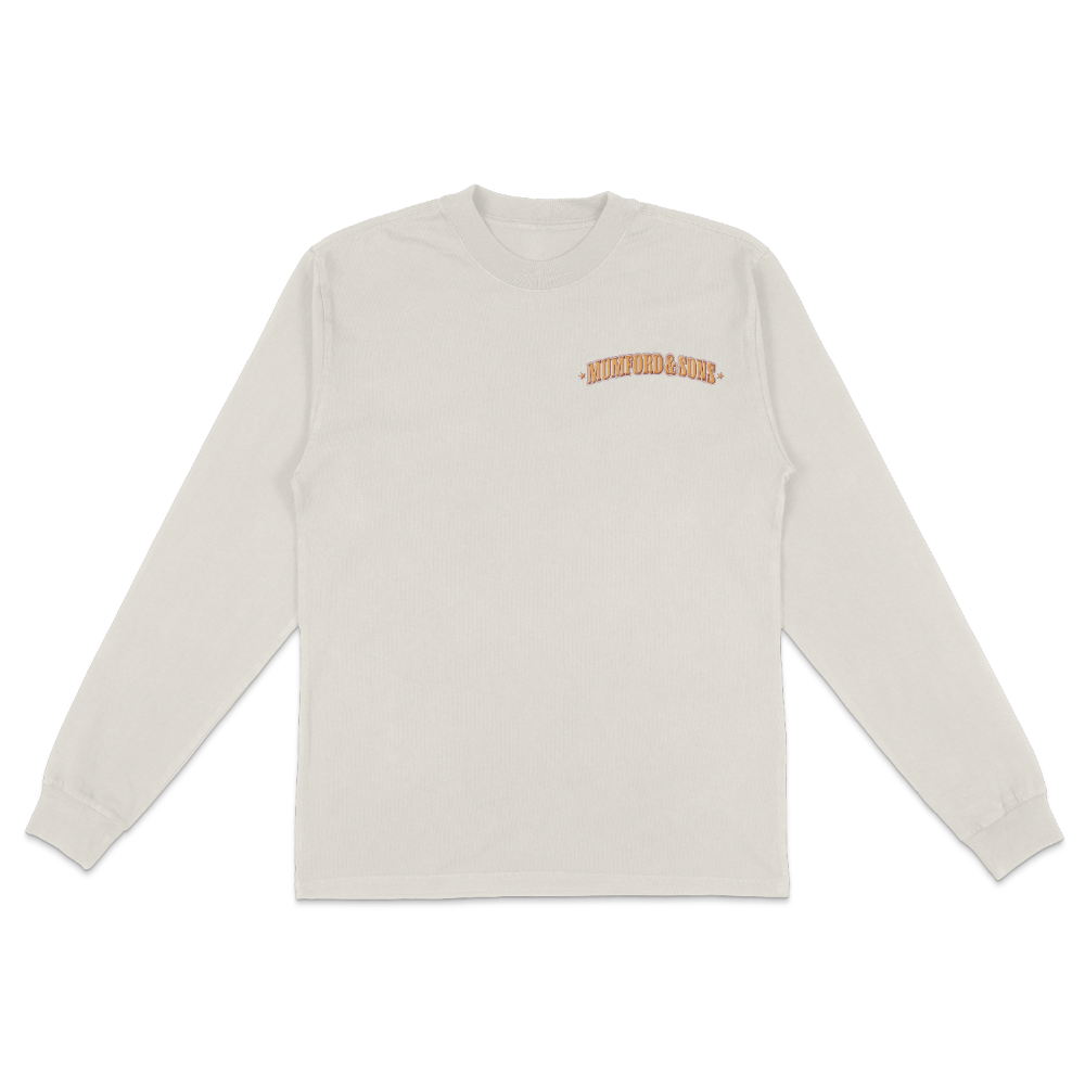 Bone Badlands Country Longsleeve T-Shirt Front