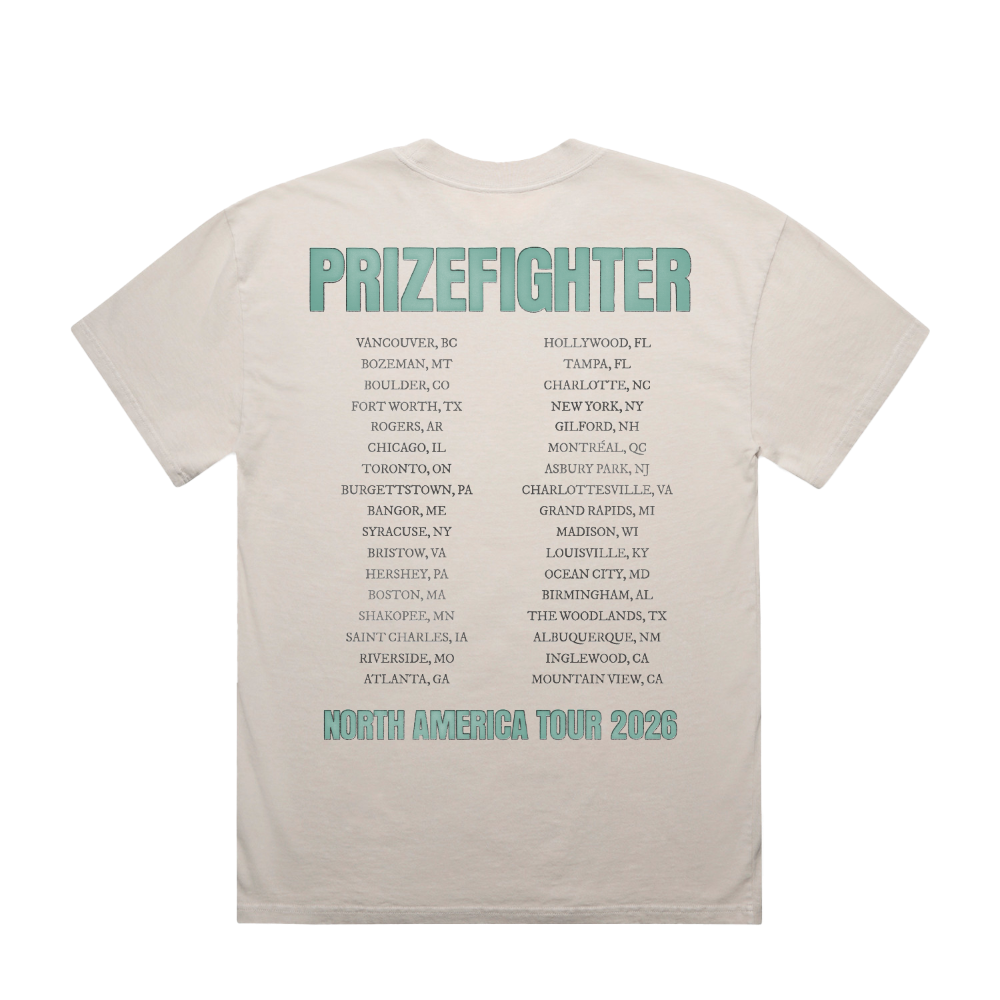Bone Photo Print Tour T-Shirt Back
