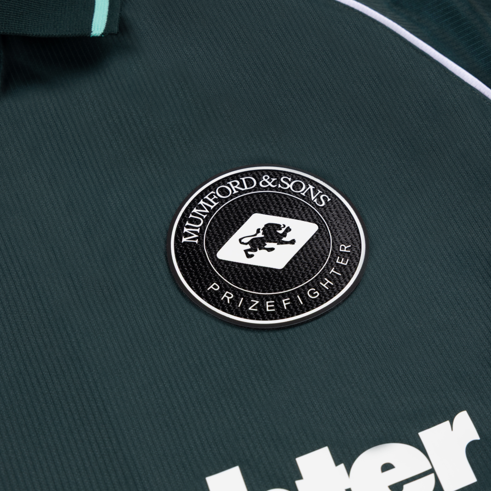 Prizefighter Lotto Dark Green / Teal Football Shirt Detail 2