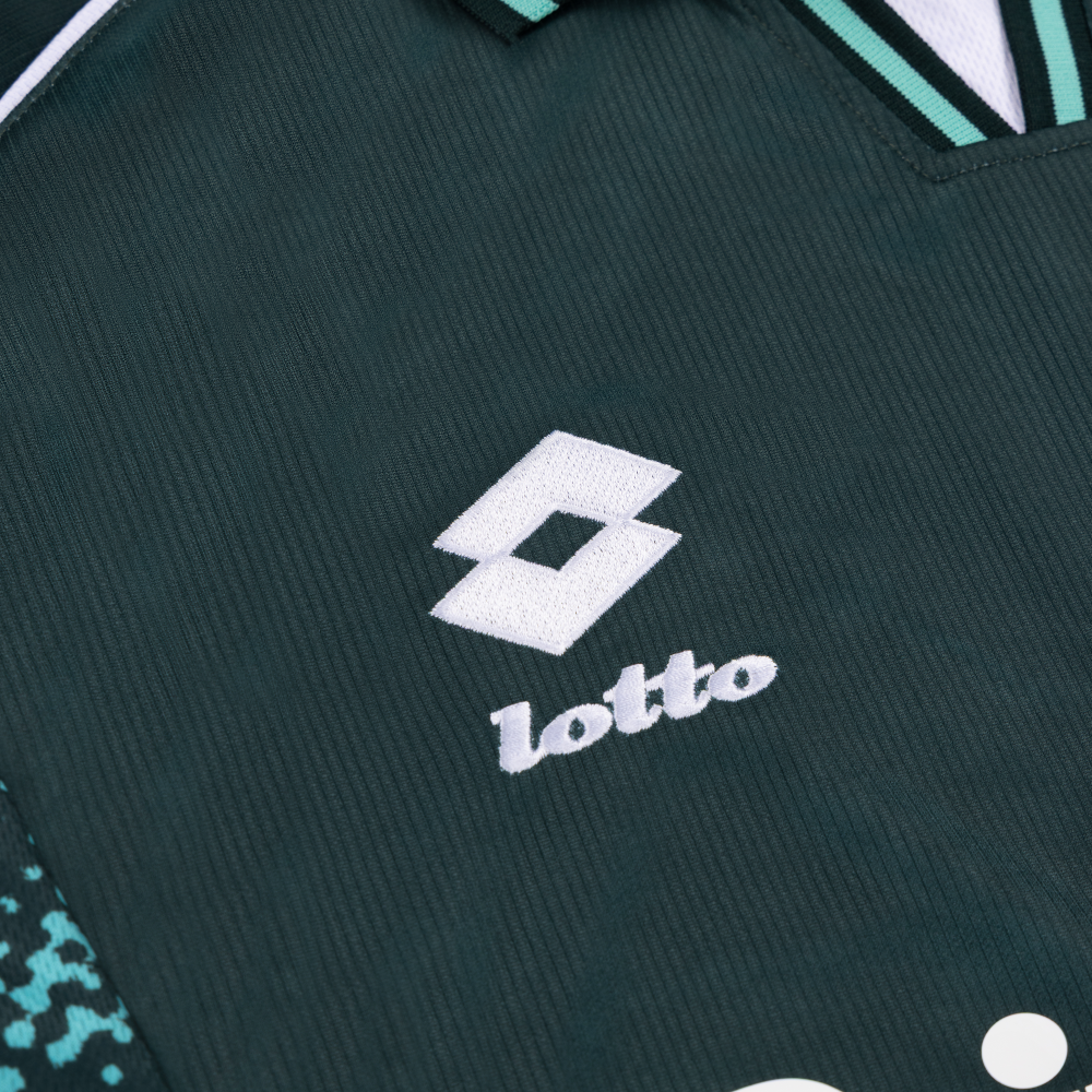 Prizefighter Lotto Dark Green / Teal Football Shirt Detail 3