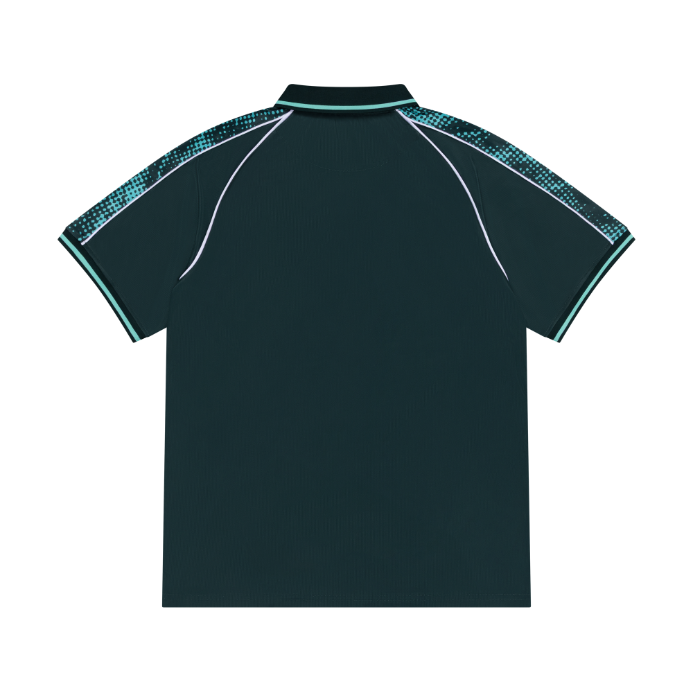 Prizefighter Lotto Dark Green / Teal Football Shirt Back