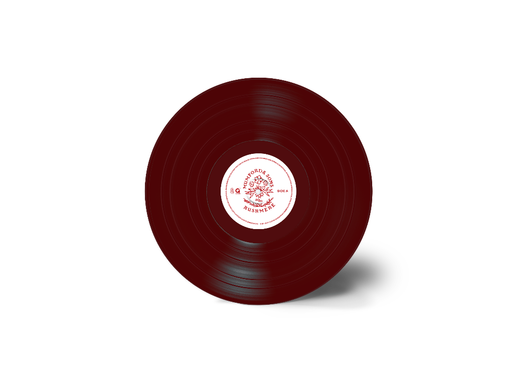 RUSHMERE: 'Almost Places Recycled Red Vinyl' Deluxe LP - Mumford RUSHMERE: 'Almost Places Recycled Red Vinyl' Deluxe LP - Mumford