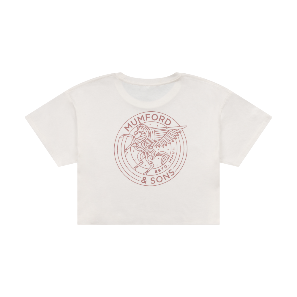 Off-White Wings Pegasus Cropped T-Shirt