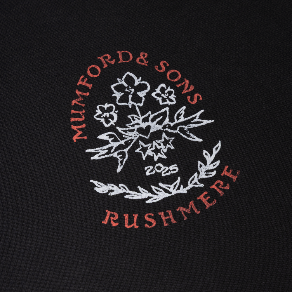Black North America Tour Print T-Shirt