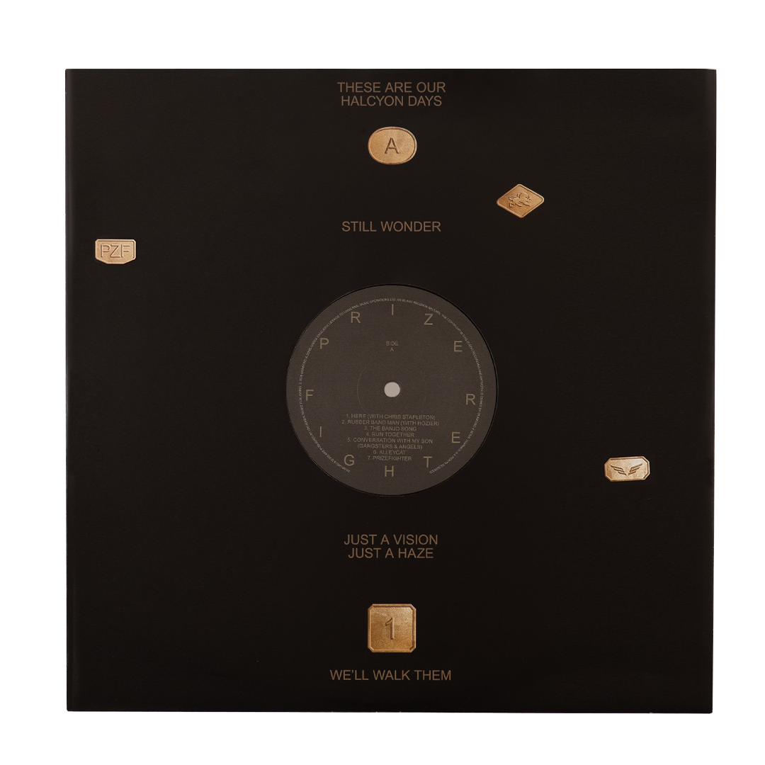 Prizefighter: Clover Black On Clear Vinyl Insert