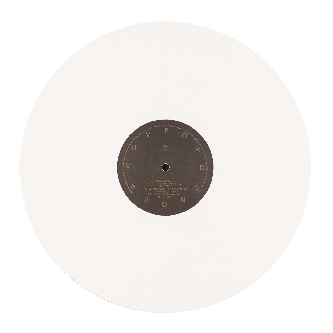 Prizefighter: 'Begin Again' White Vinyl - Mumford & Sons Official Prizefighter: 'Begin Again' White Vinyl - Mumford & Sons Official