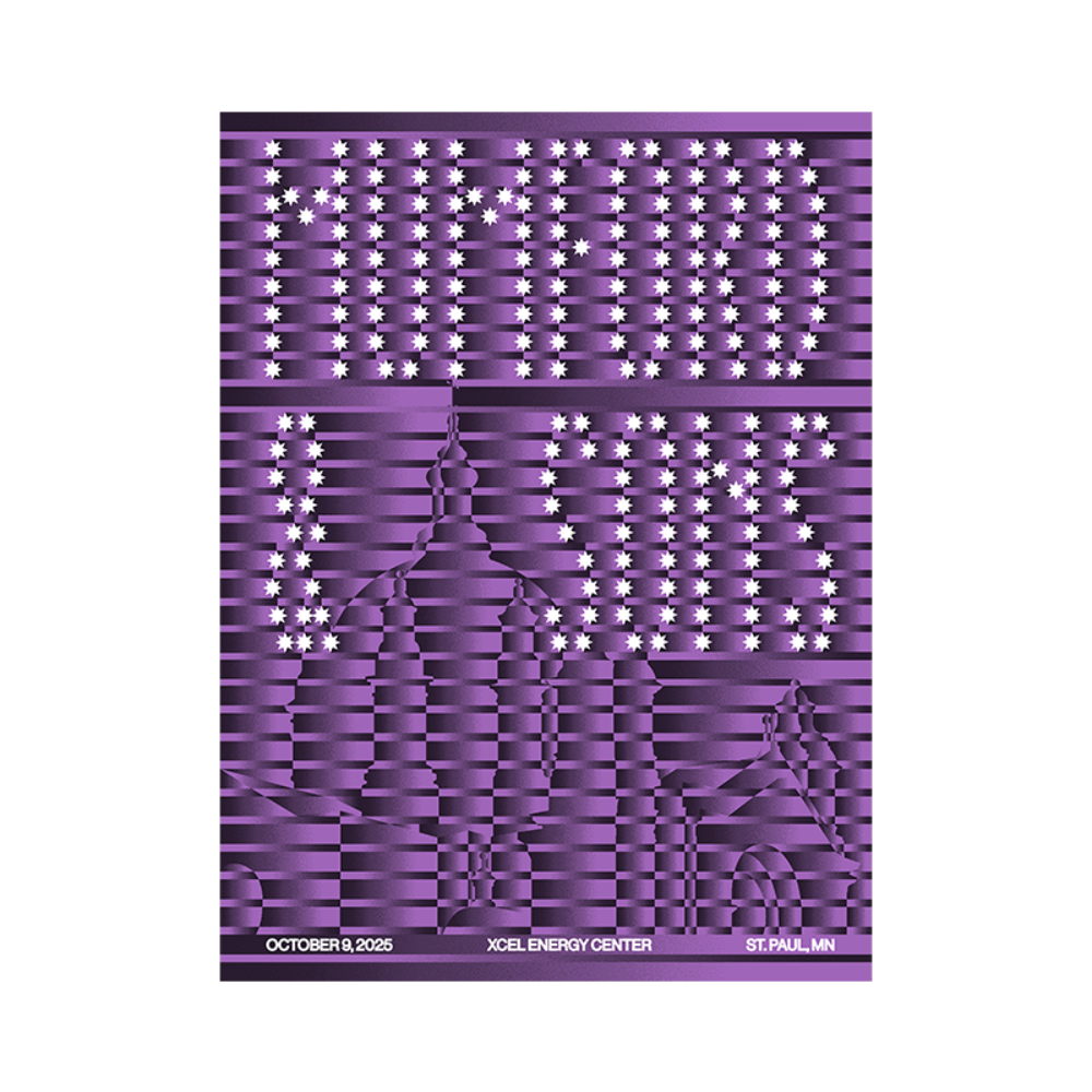 North America Tour 2025 Saint Paul Screenprint